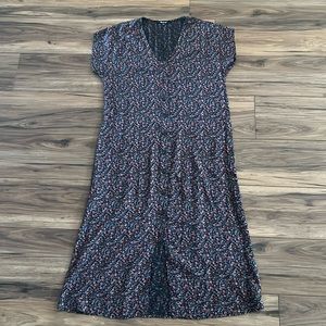 Madewell Easy Dress in Fieldwalk Floral